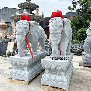 花岗岩石雕大象