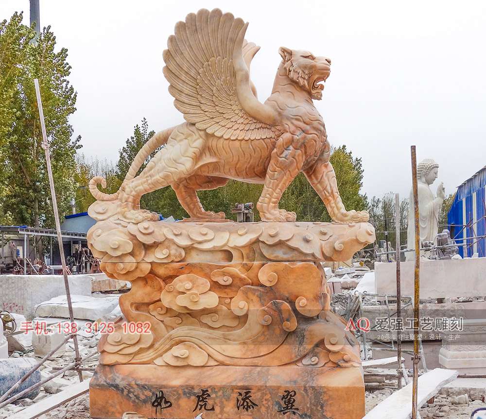 石雕如虎添翼-DWHU1002