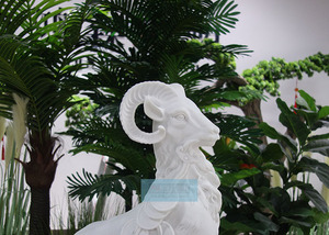 石雕领头羊雕塑