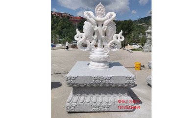 汉白玉八宝定制