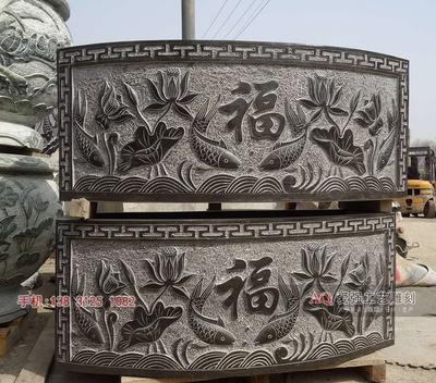 石雕鱼缸花盆-YGHP2002