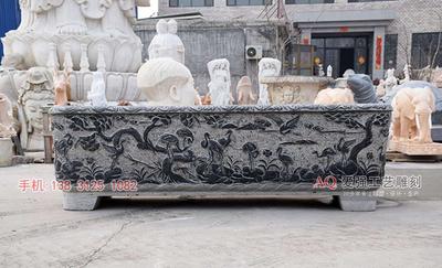 石雕鱼缸花盆-YGHP2003